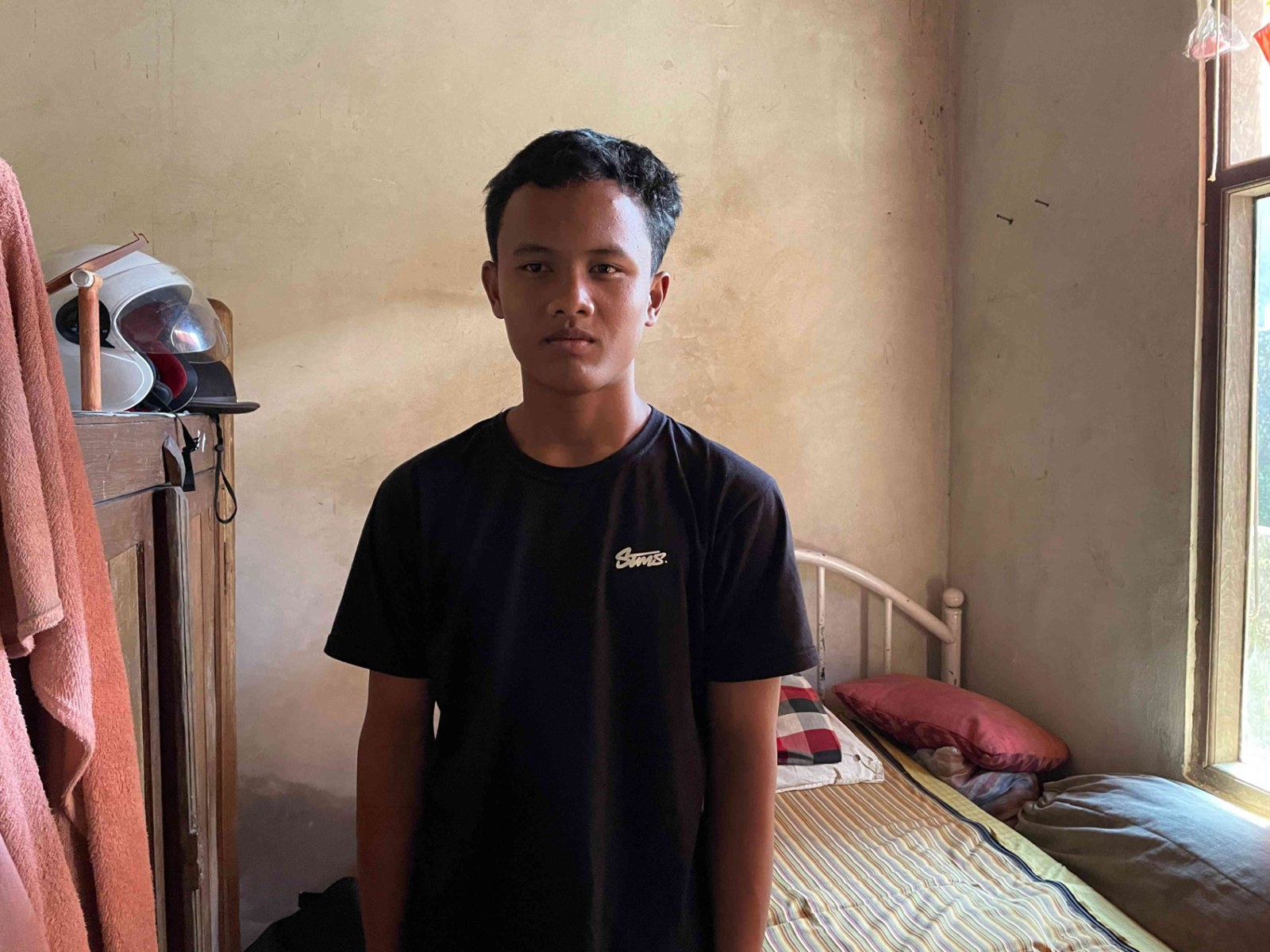 I Gede Agus Suyana at home in Bali
